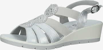 IMAC Sandals in Silver: front