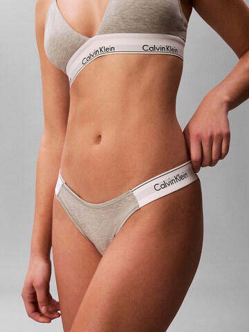 Slip Calvin Klein en gris