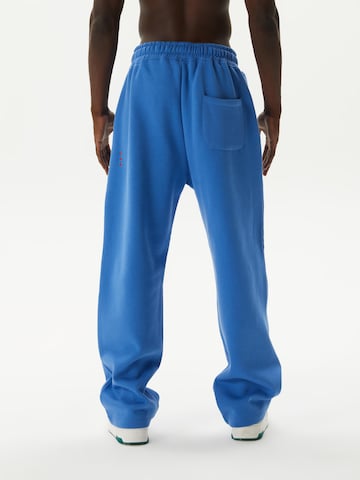 Ossy Homer Loosefit Sporthose 'Heavy Cotton 450 GSM N1Y013' in Blau