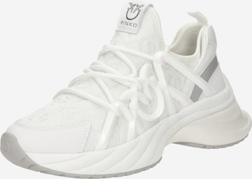 PINKO - Zapatillas deportivas bajas 'ARIEL' en blanco: frente