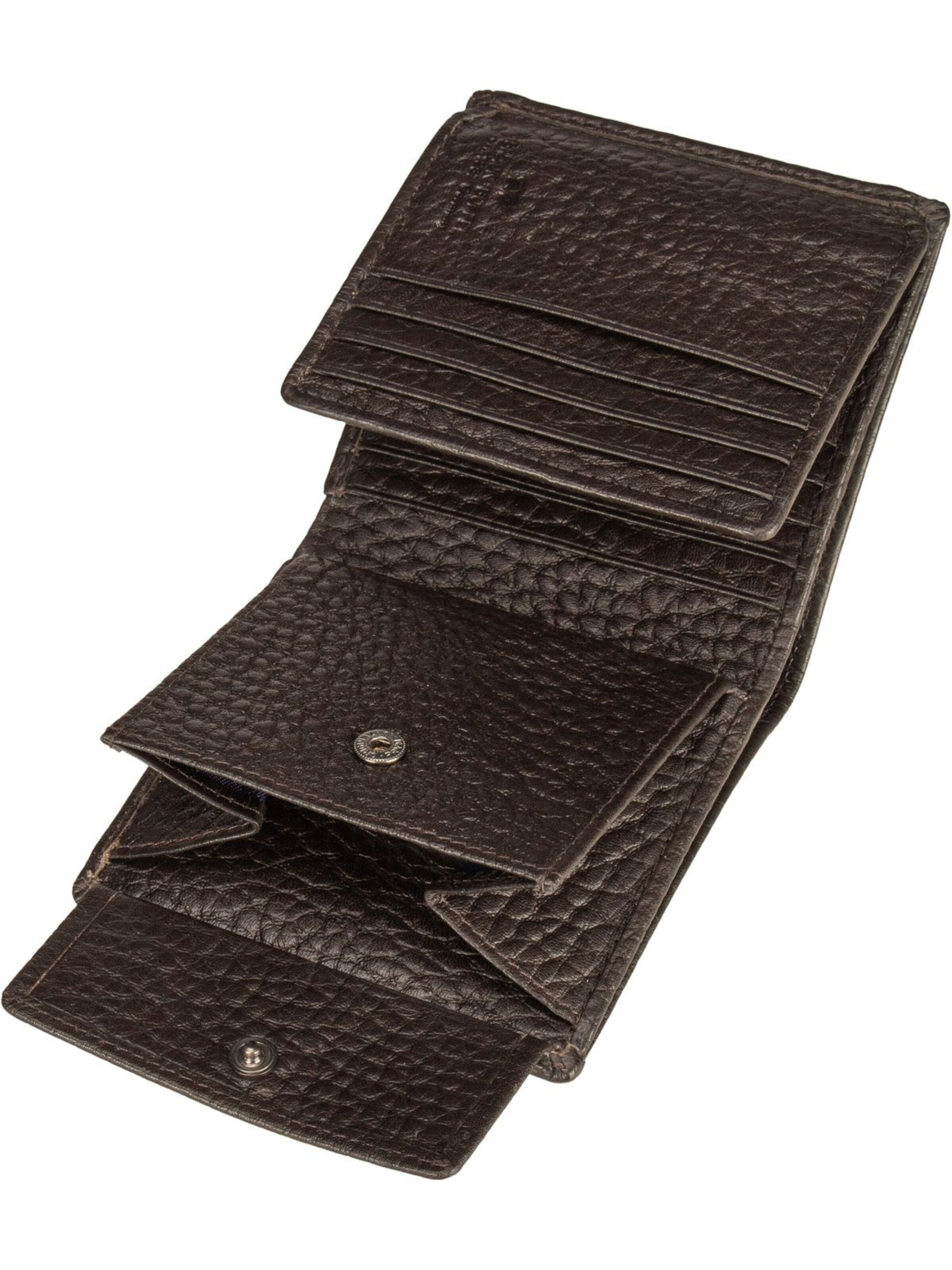 Portamonete 'Yannik' di Braun Büffel in marrone