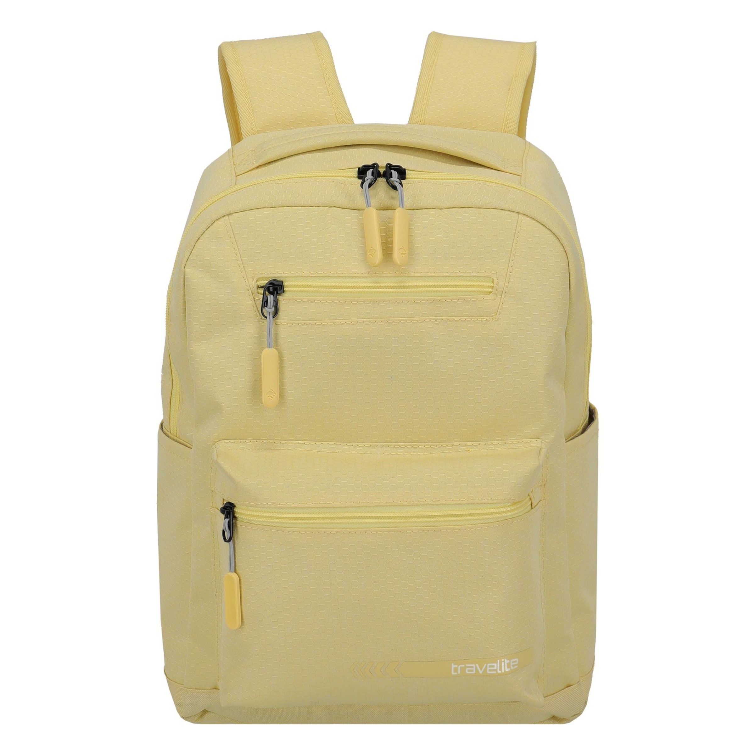 Sac à dos TRAVELITE en jaune : devant