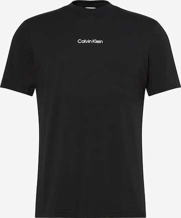 Calvin Klein Sport Shirt in Zwart: voorkant