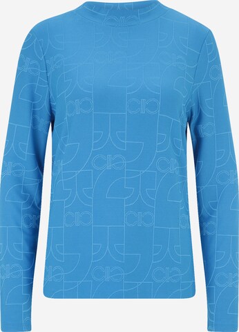 comma casual identity Shirt in Blauw: voorkant