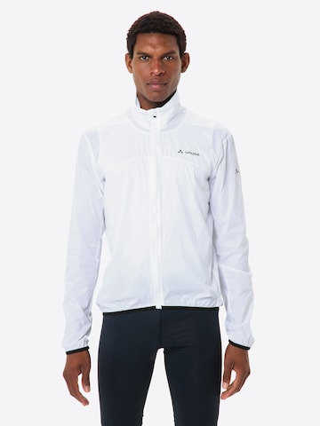 VAUDE Outdoorjas 'Matera Air' in Wit: voorkant