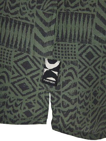 Funky Buddha Comfort Fit Πουκάμισο σε πράσινο