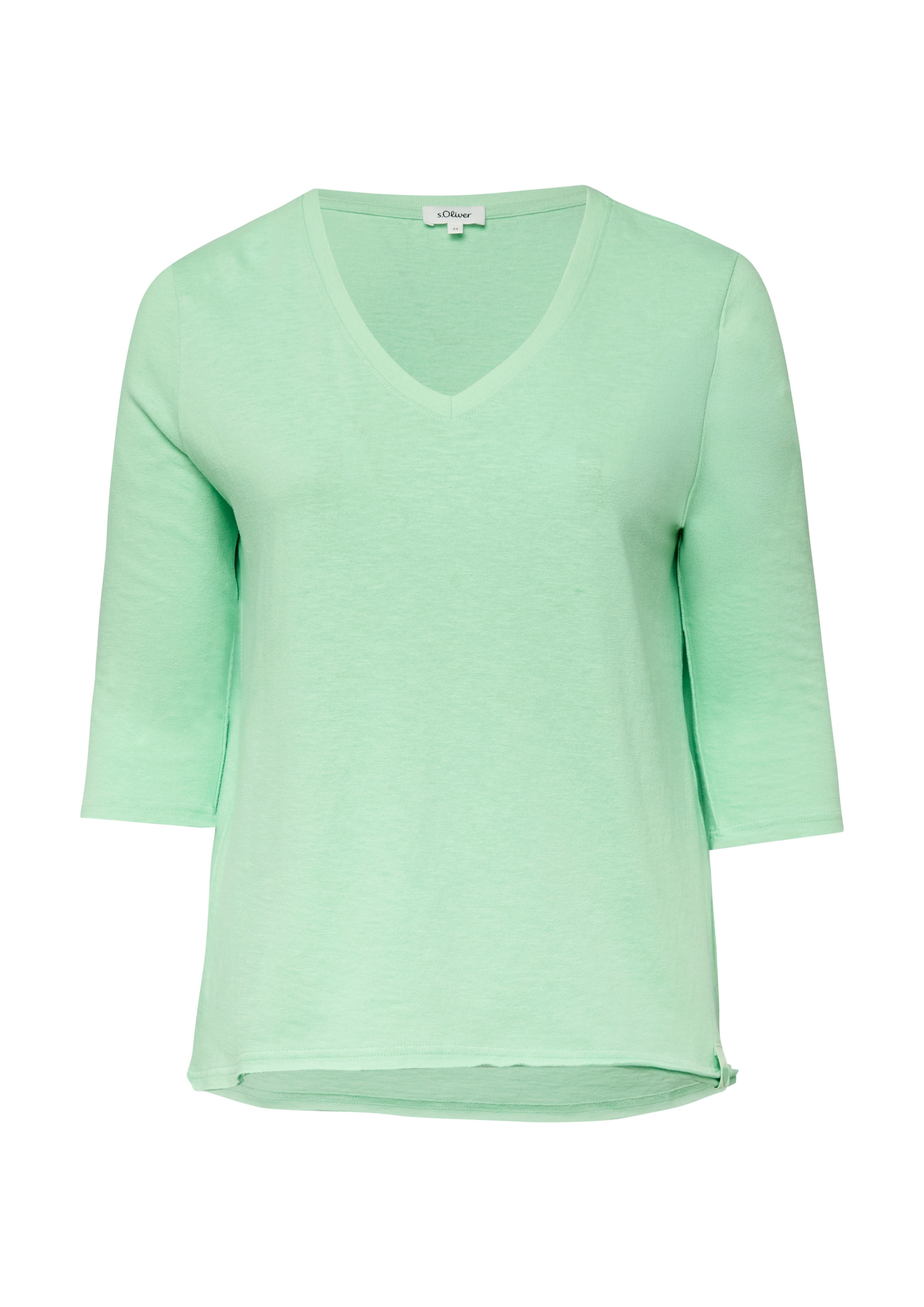 s.Oliver Shirt in Groen: voorkant