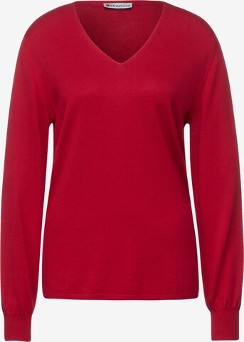 STREET ONE - Jersey en rojo: frente