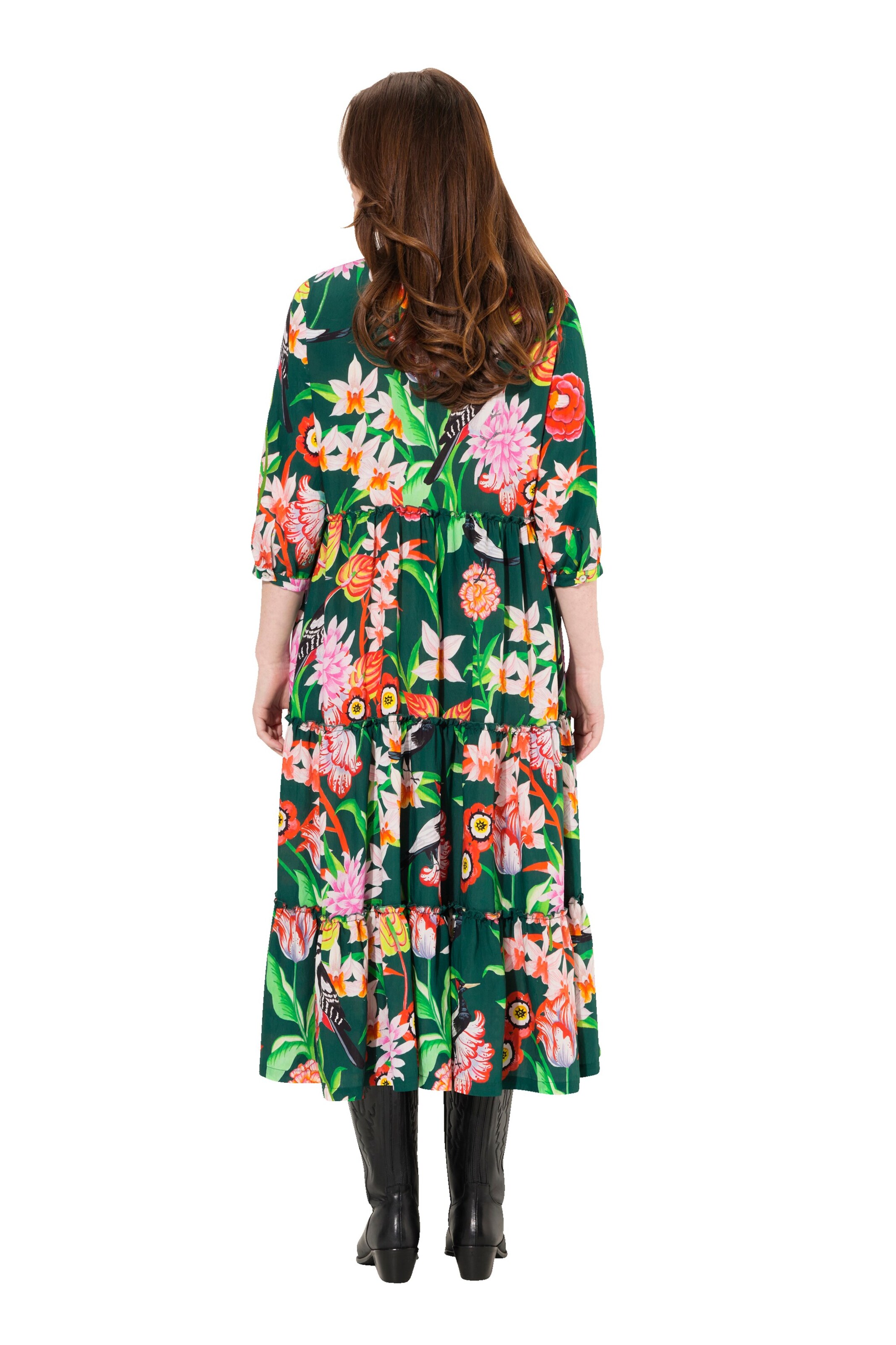 Ulla Popken Jurk in Groen