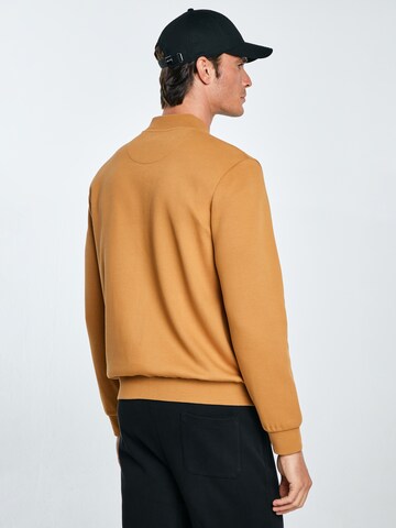 BIG STAR Sweatvest 'WLADORB' in Bruin