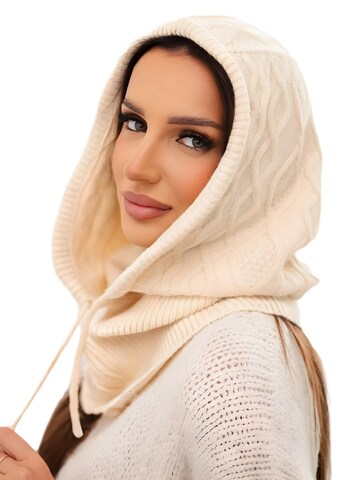 Lumera Beanie in Beige: front