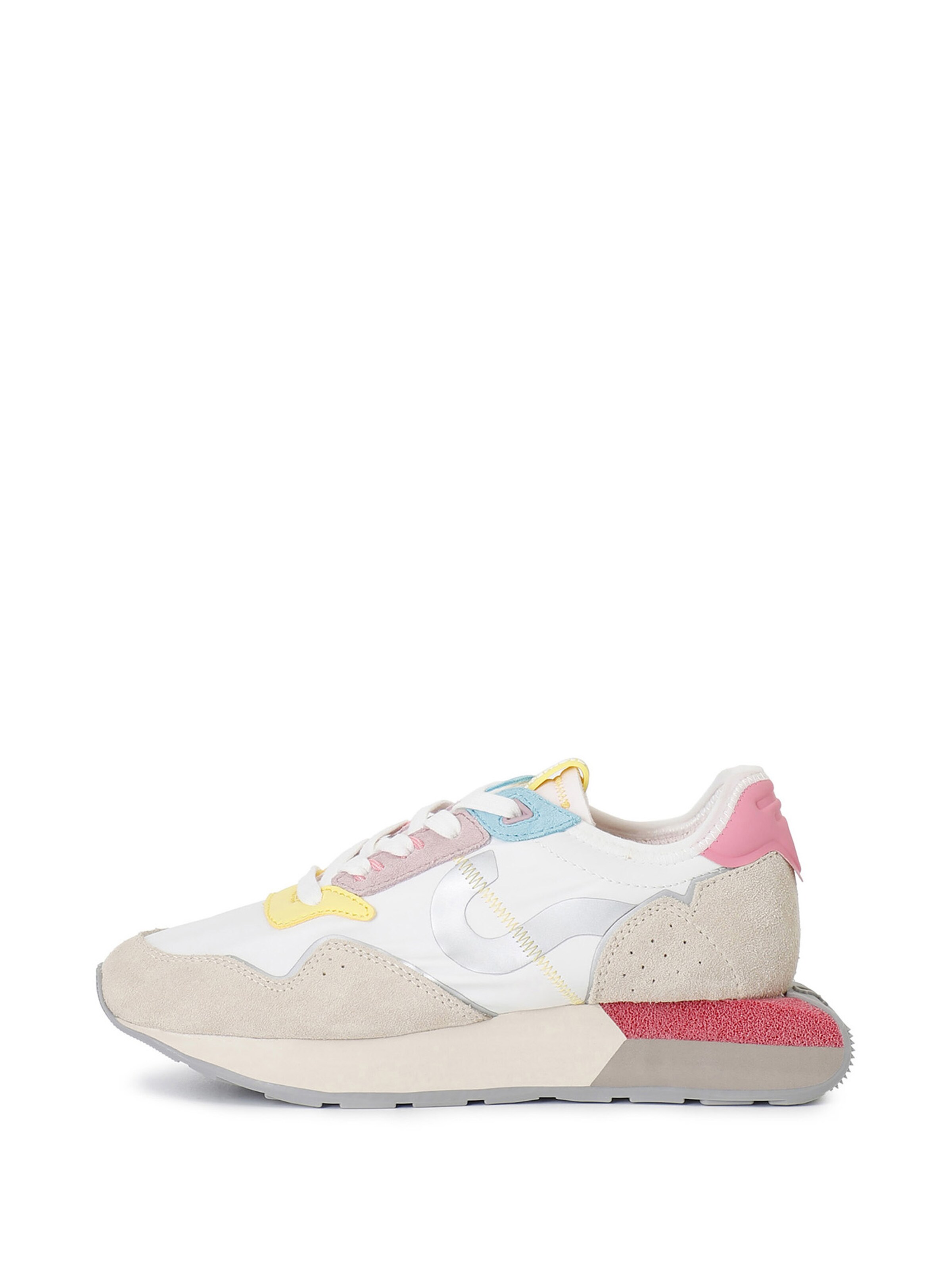 Sneaker bassa di CAFè NOIR in bianco: frontale