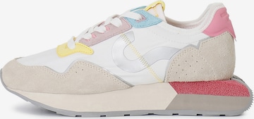 Sneaker bassa di CAFè NOIR in bianco: frontale