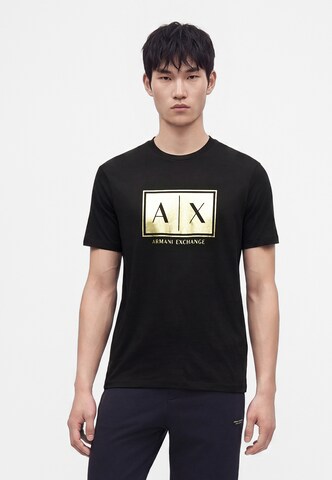 ARMANI EXCHANGE T-Shirt in Schwarz: Vorderseite