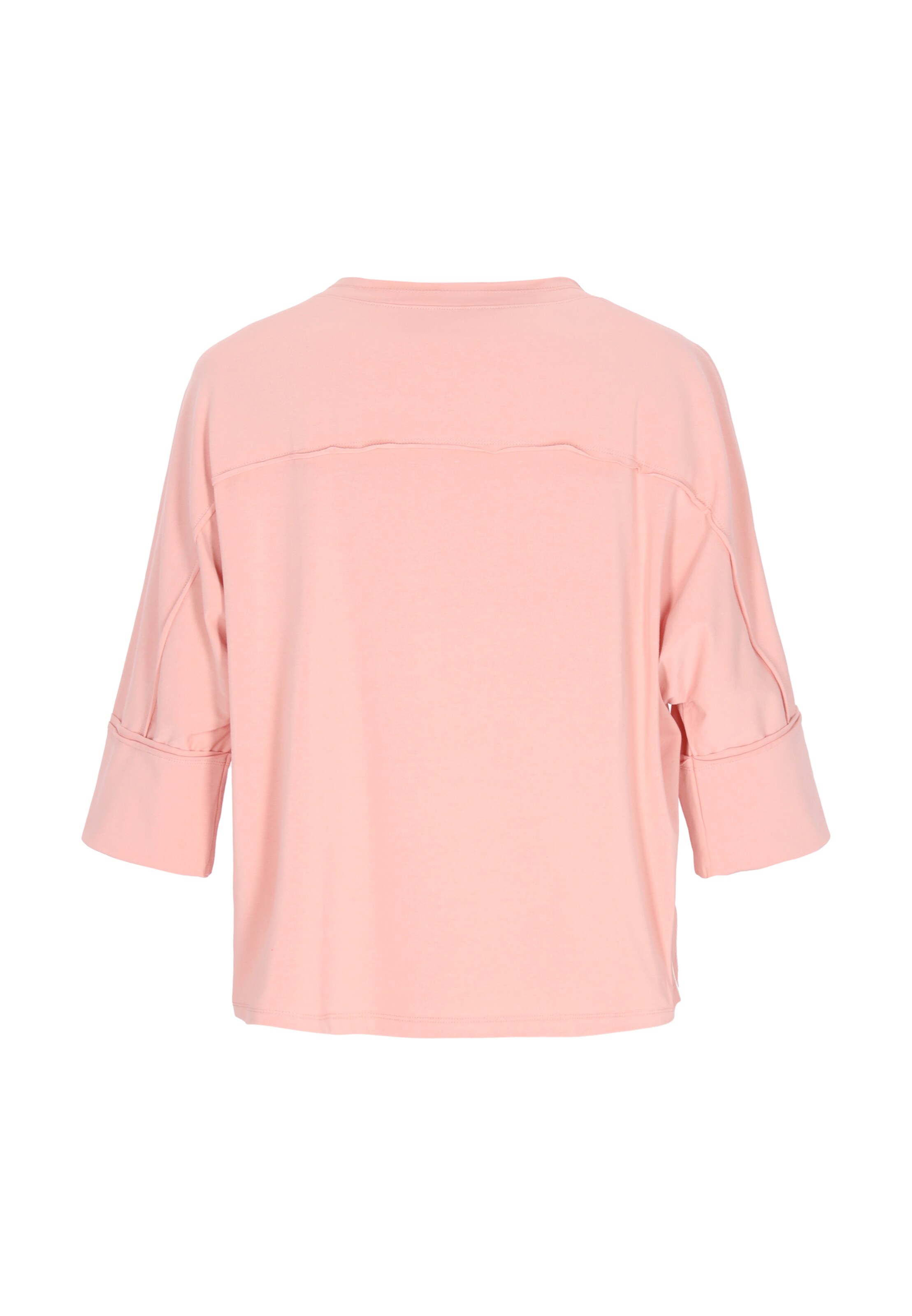 rozā swirly T-Krekls 'Fashion Lover'