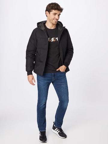 Wemoto Between-Season Jacket 'Soda' in Black