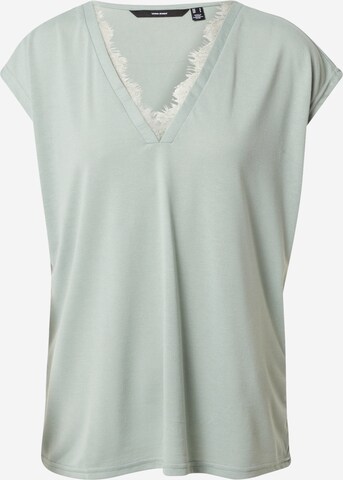 VERO MODA Blouse 'Carrie' in Blauw: voorkant