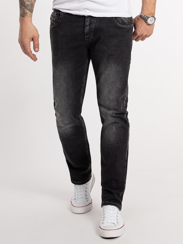 Rock Creek Regular Jeans in Grey: front