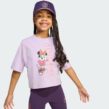 T-Shirt fonctionnel 'Disney Minnie Mouse' ADIDAS SPORTSWEAR en violet