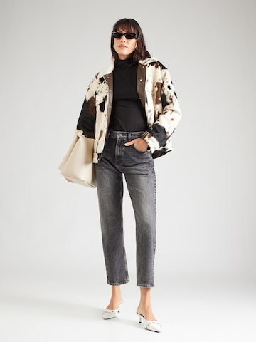 TOPSHOP Regular Jeans 'KARLA' in Black