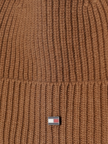 TOMMY HILFIGER Czapka w kolorze brązowy