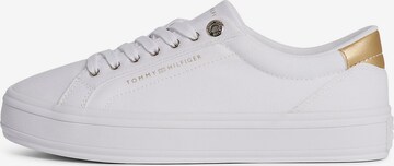 TOMMY HILFIGER Platform trainers 'Essential' in White: front