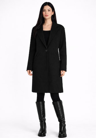 Elara Overgangsfrakke i sort: forside