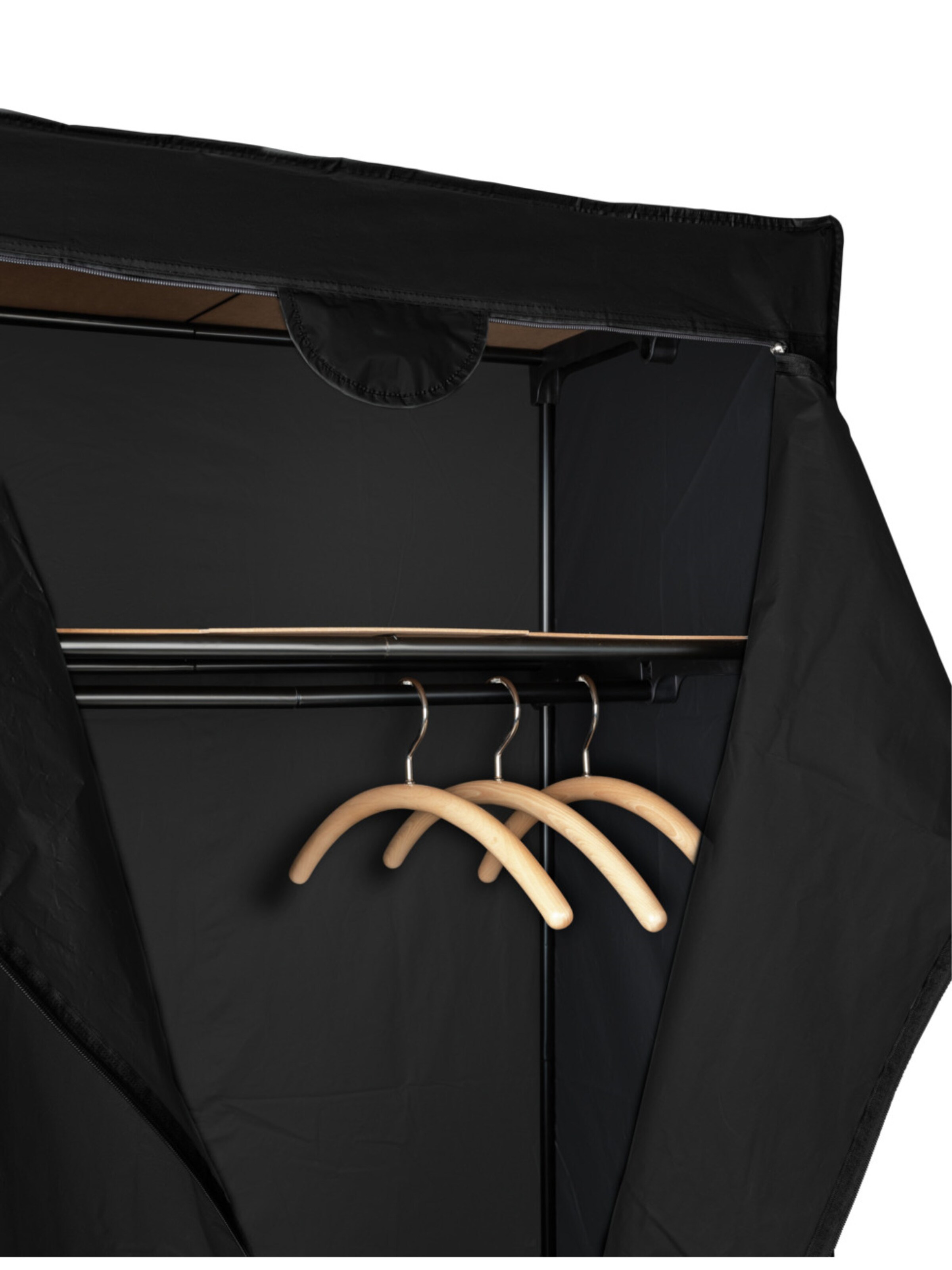 Wenko Laundry Basket in Black