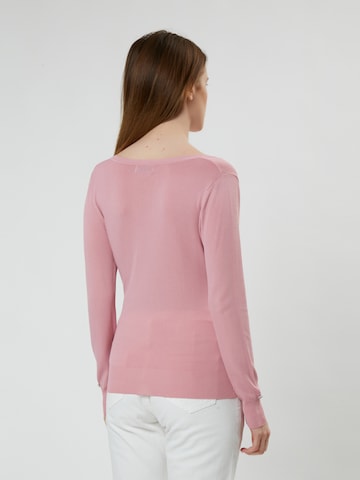 Influencer Pullover i pink