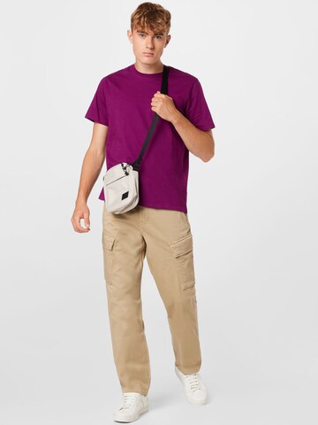 LEVI'S ® - Camisa 'Original Housemark Tee' em roxo