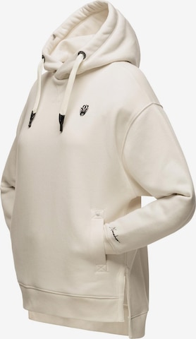 NAVAHOO Sweatshirt 'Silberengelchen' in White