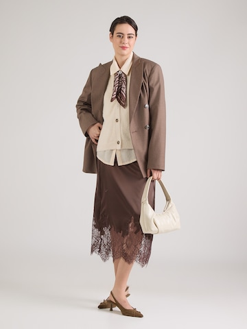 COMMA Вязаная кофта в Бежевый