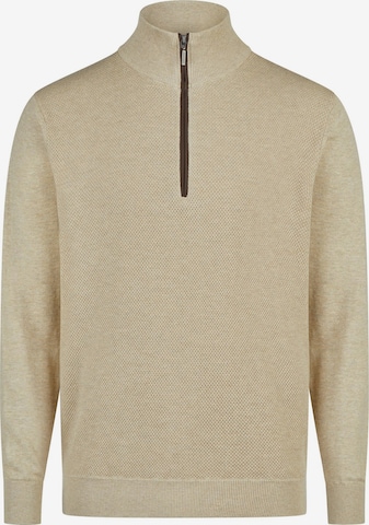 redmond Pullover 'Basic' in Beige: Vorderseite