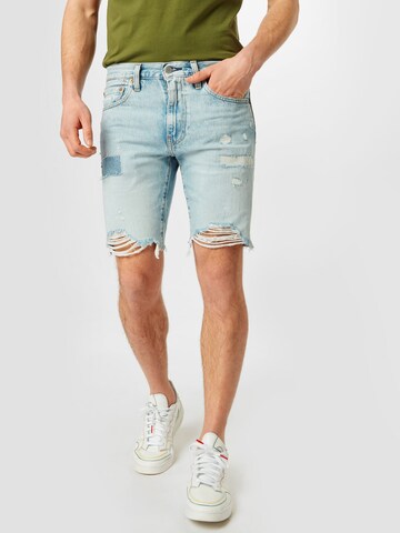 LEVI'S ® Slimfit Τζιν '412™ Slim' σε μπλε: μπροστά