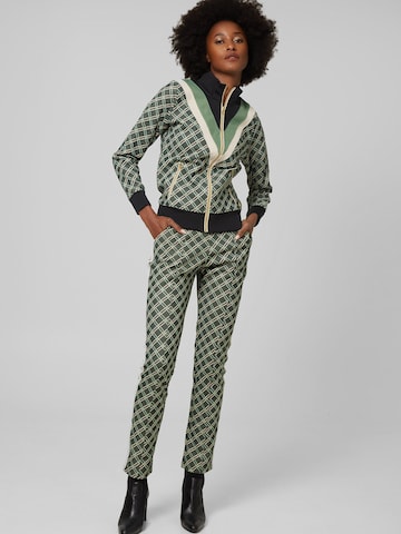 Coupe slim Pantalon 'Ease Out' 4funkyflavours en vert