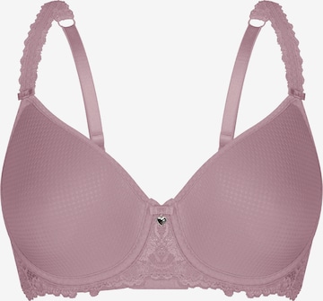 sassa T-shirt Bra 'INDIAN SUMMER' in Pink: front