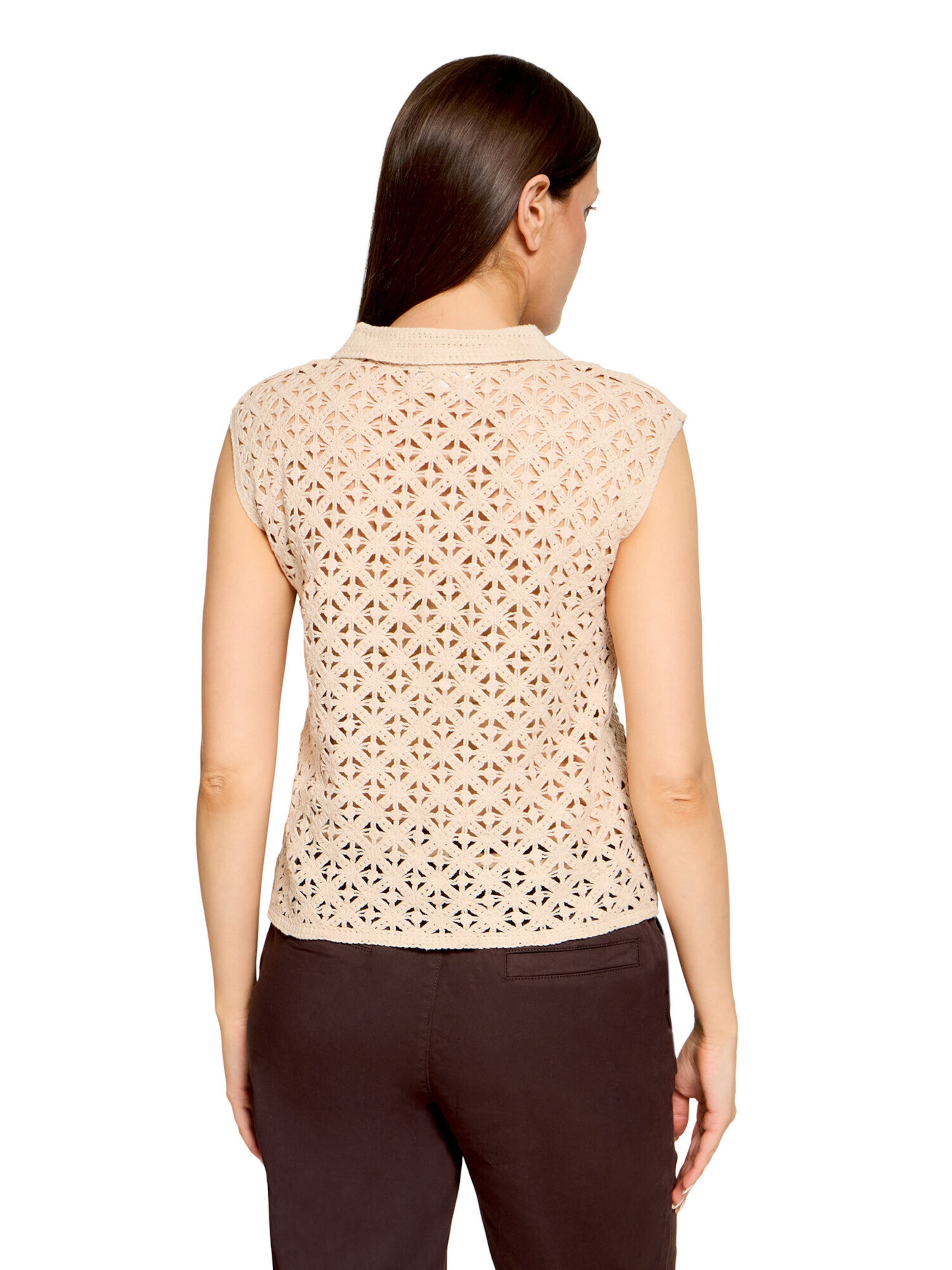 T-shirt Cartoon en beige