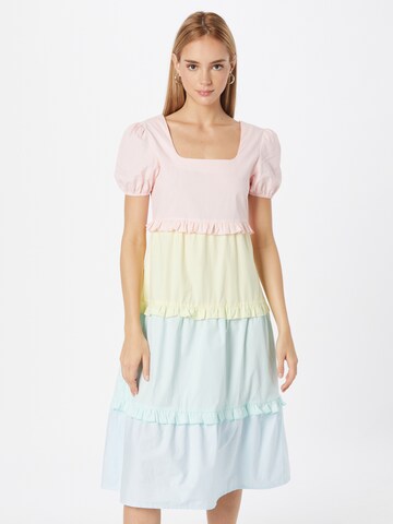 Daisy Street Letní šaty – mix barev: přední strana