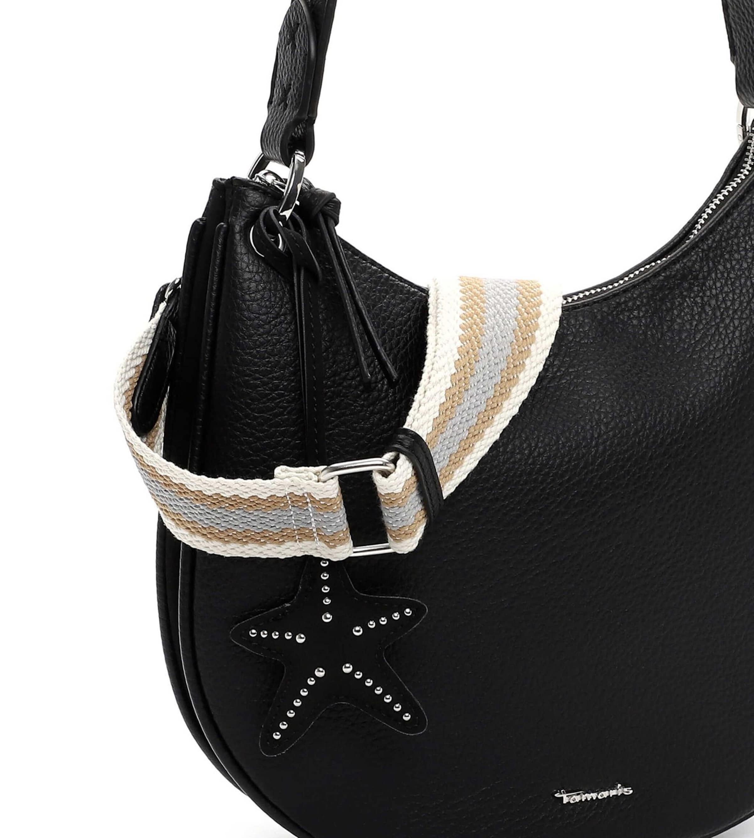 Sac bandoulière 'Kea' Tamaris en noir