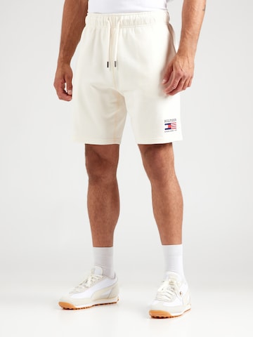 TOMMY HILFIGER - Regular Calças em branco: frente