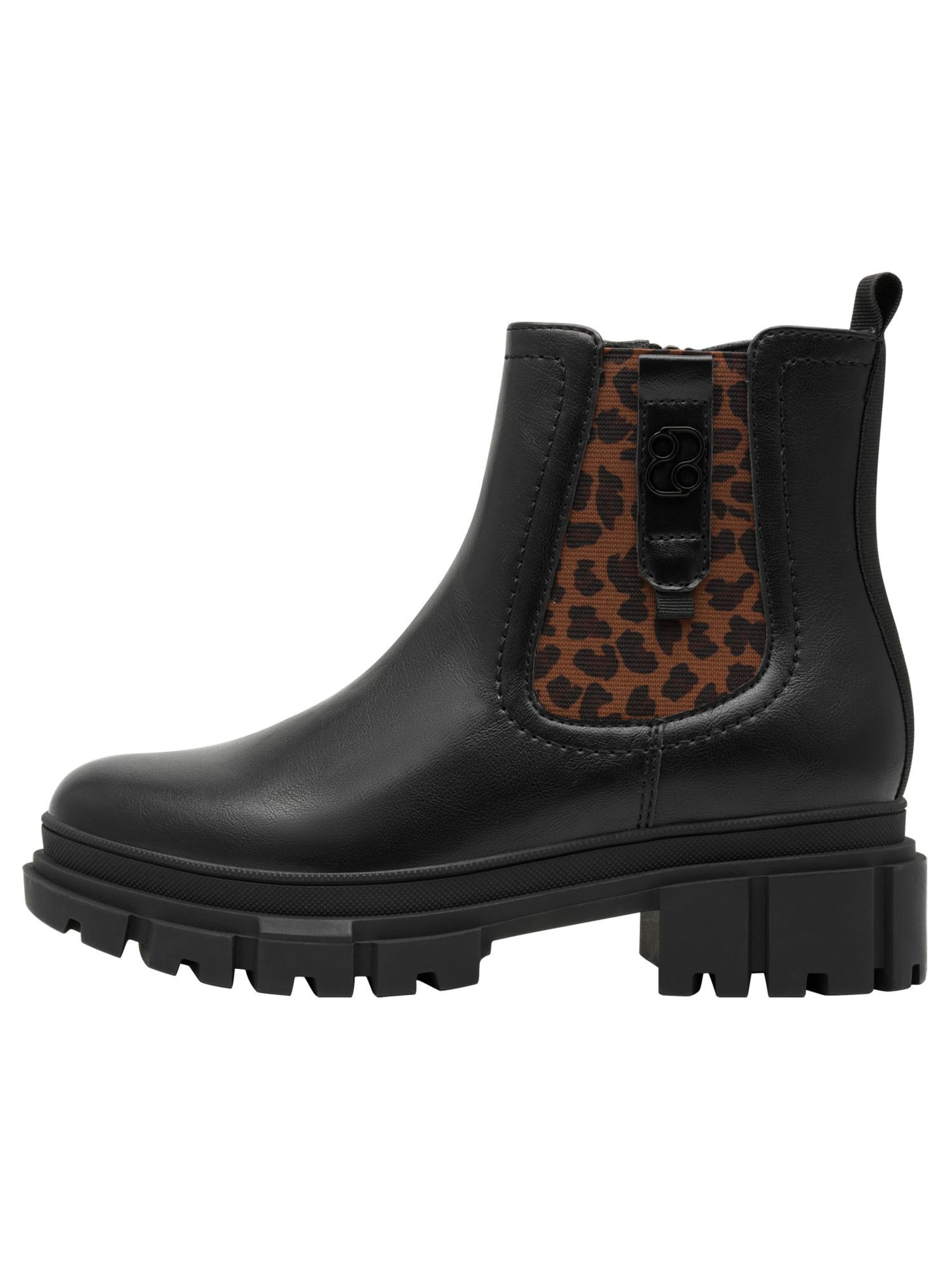 Chelsea Boots s.Oliver en noir : devant