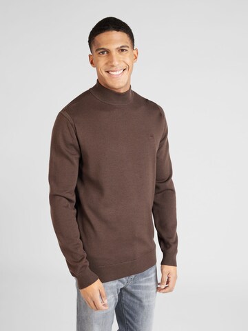 G-Star RAW Sweater 'Premium Core' in Brown: front