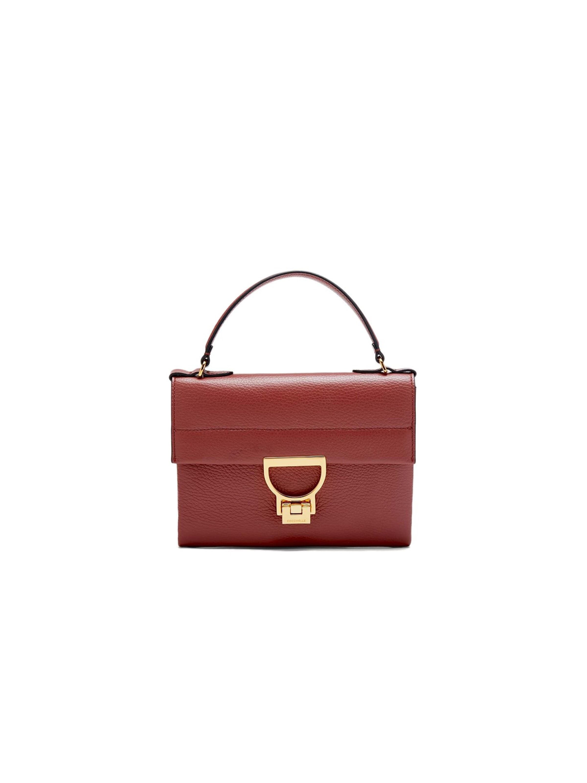 Borsa a tracolla 'Arlettis Handbag Grained Leather' di Coccinelle in marrone: frontale