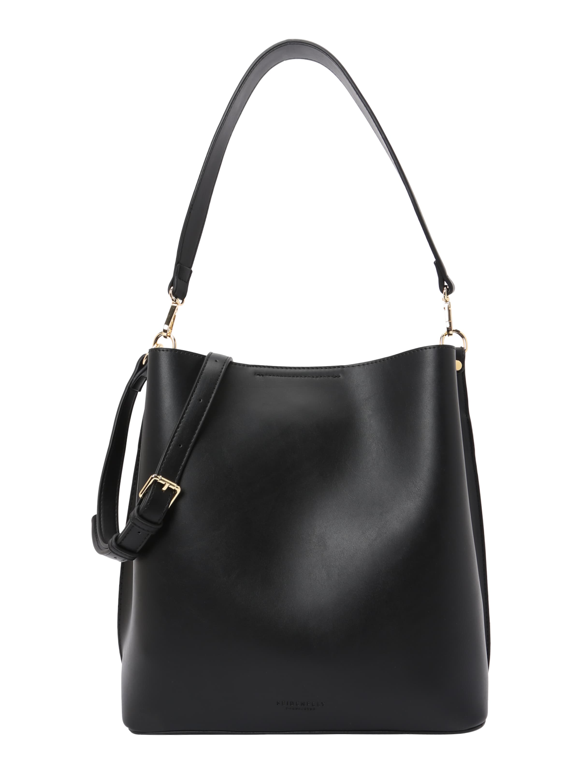 Seidenfelt Наплечная сумка 'Lilla Ro' в Черный: спереди