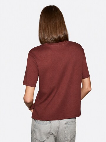 T-shirt 'T-Shirts' Ethiquet en rouge