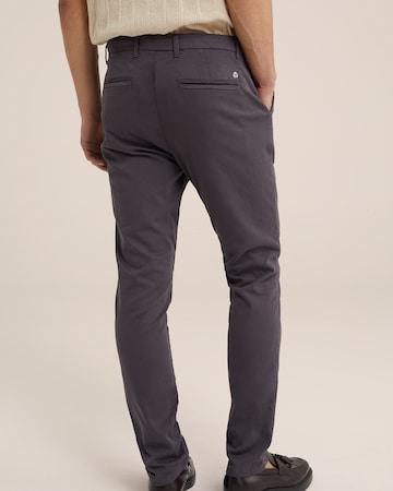 Slimfit Pantaloni chino di WE Fashion in grigio