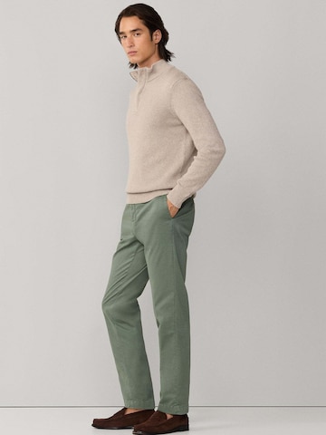 Hackett London Slimfit Pantalon 'Kensington' in Groen