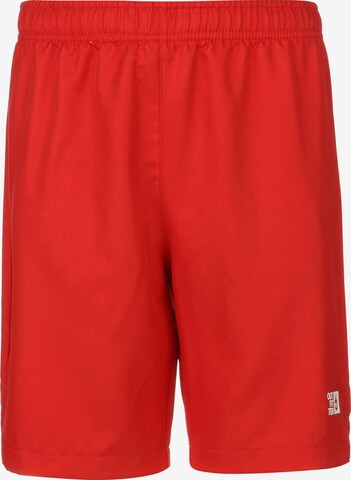 OUTFITTER Loose fit Workout Pants 'Tahi' in Red: front