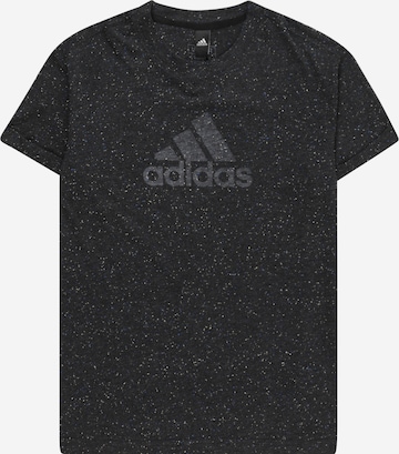 ADIDAS PERFORMANCE Performance Shirt 'Future Icons Winners' in Black: front