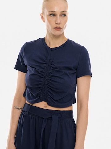 4TAILORS T-shirt i blå